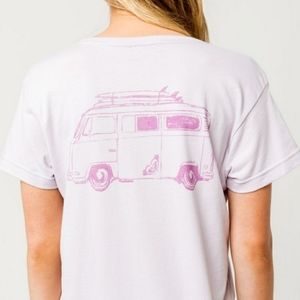 Retro Vintage Roxy Surfer Bus Shirt
